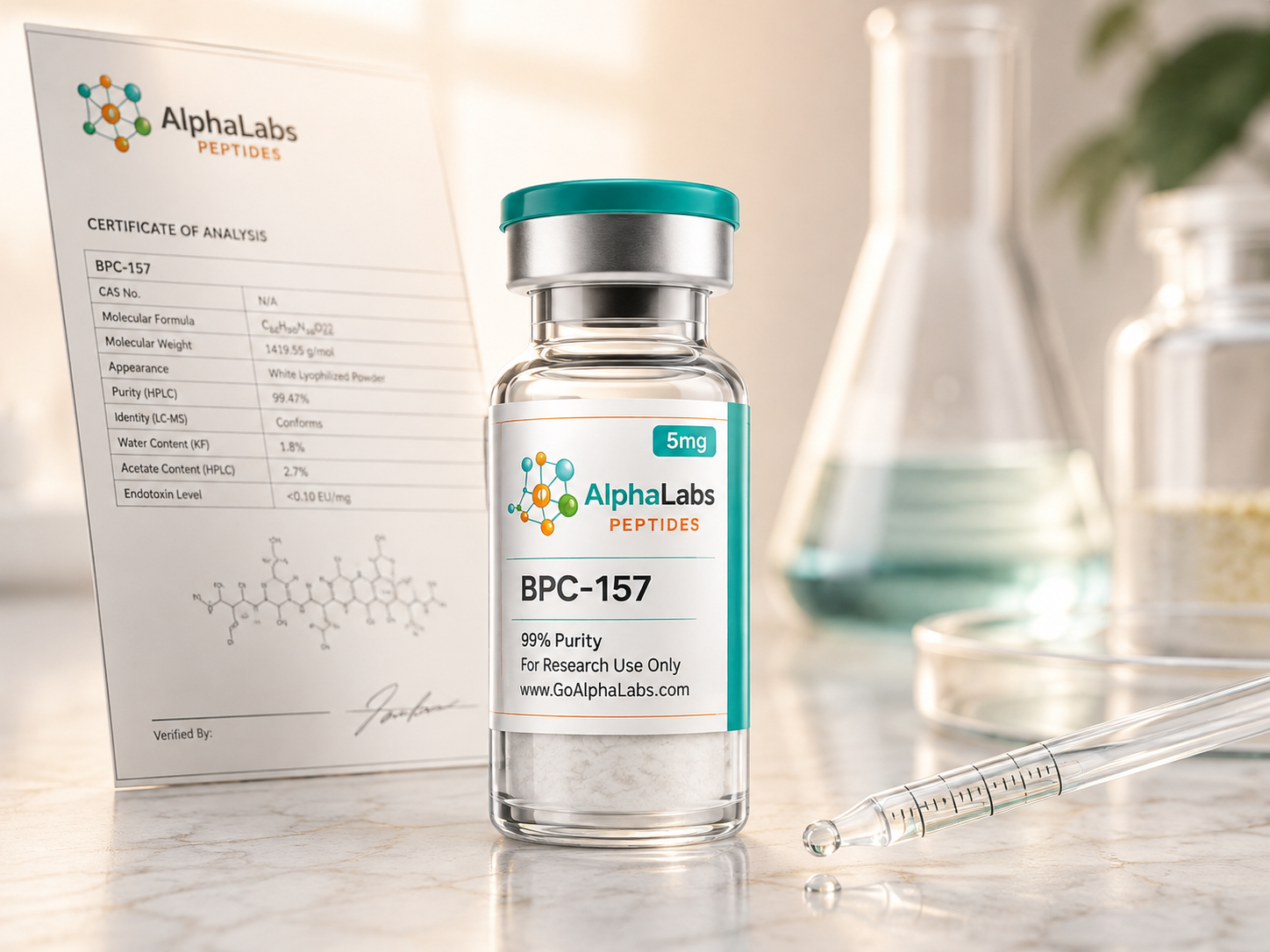 Go Alpha Labs laboratory and product presentation