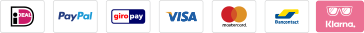 Accepted payment methods