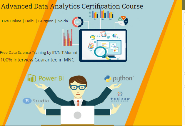 Data Analyst Training Institute in Delhi, Microsoft Power BI Certification Institute in Gurgaon, Free Python Machine Learning in Noida, and DBA Course in New Delhi, [100% Job, Update New Skill in ’24]” Double Your Skills Offer” get Oracle Data Science Professional Training,