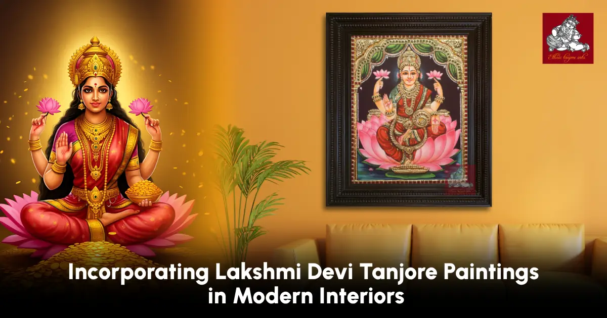The Beauty of Lakshmi Tanjore Painting
