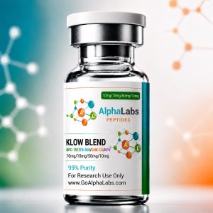 KLOW Blend: BPC-157 (10mg) / TB-500 (10mg) / GHKcu (50mg) / KPV (10mg)