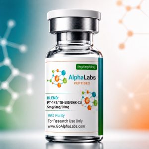 BLEND: PT-141 (5mg) + TB-500 (5mg) + GHK-Cu (50mg)